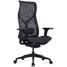 Кресло для руководителя SitZone CH-283A-P1 сетка, черный, -30%