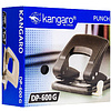 Дырокол Kangaro "DP-600G", 22 листа, серый - 3