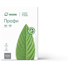 Бумага "Илим Профи", A3, 80 г/м, 500 листов