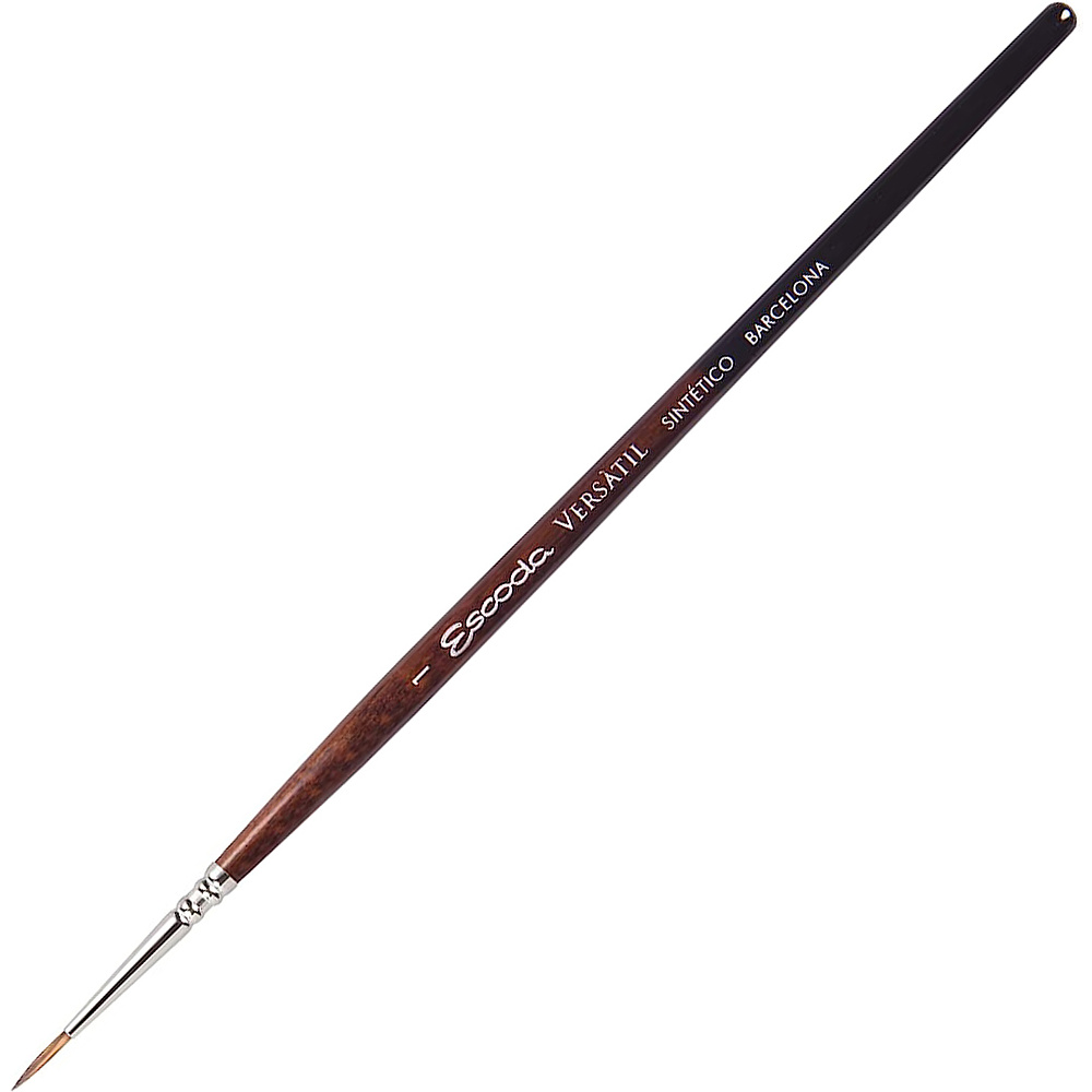 Кисть "Escoda Versatil Brush S/H 1540", синтетика, круглая, №1