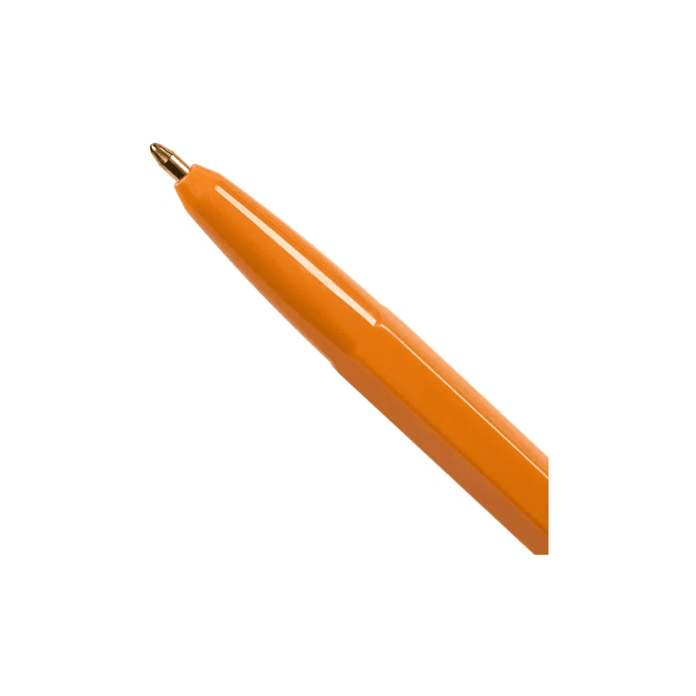 Ручка шариковая "Corvina", 1.0 мм, оранжевый, черный, стерж. черный - 7