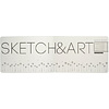 Скетчбук "Sketch&Art. Horizont", 25x17.9 см, 200 г/м2, 48 листов, серый - 4