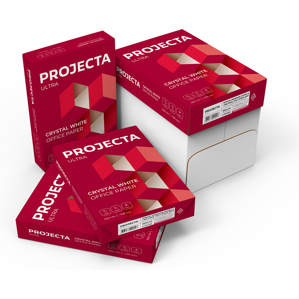 Бумага "Projecta Ultra", А4, 500 листов, 80 г/м2 - 3