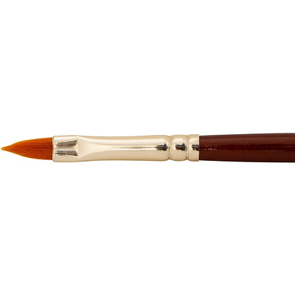 Кисть "Decola", синтетика, кошачий язык, №6 - 2