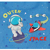 Мешок для обуви Enso "Outer space", 34x27 см, полиэстер, синий, черный - 5