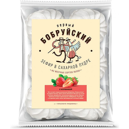 Зефир "Первый Бобруйский" ванильный, 250 г - 2