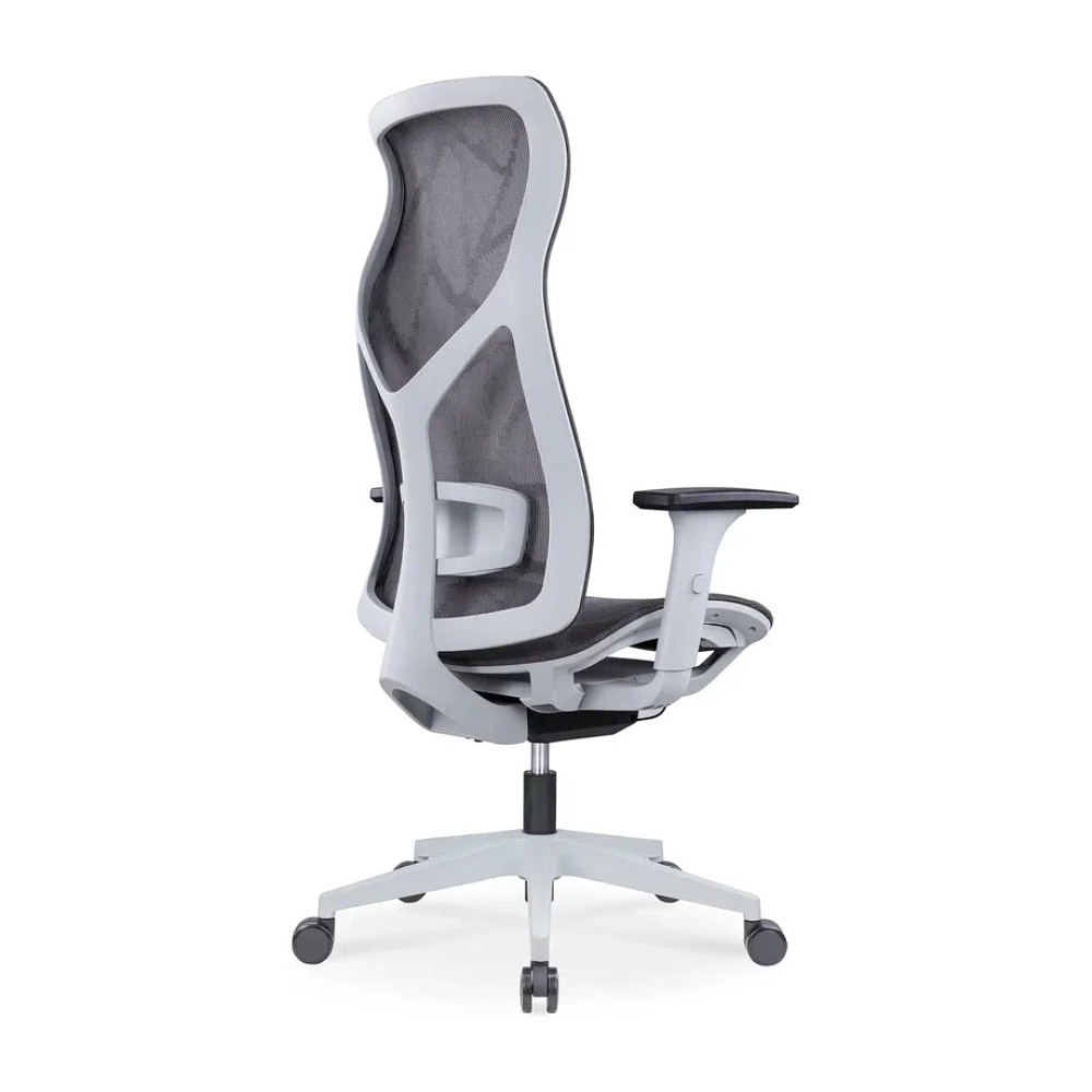 Кресло для руководителя SitZone CH-283A-HS-P1 сетка, серый - 4