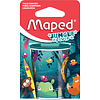 Точилка Maped "Jungle fever", 2 отверстия, бирюзовый  - 3