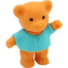 Ластик "IWAKO Teddy Bear, Rabbit & Dog", 1 шт