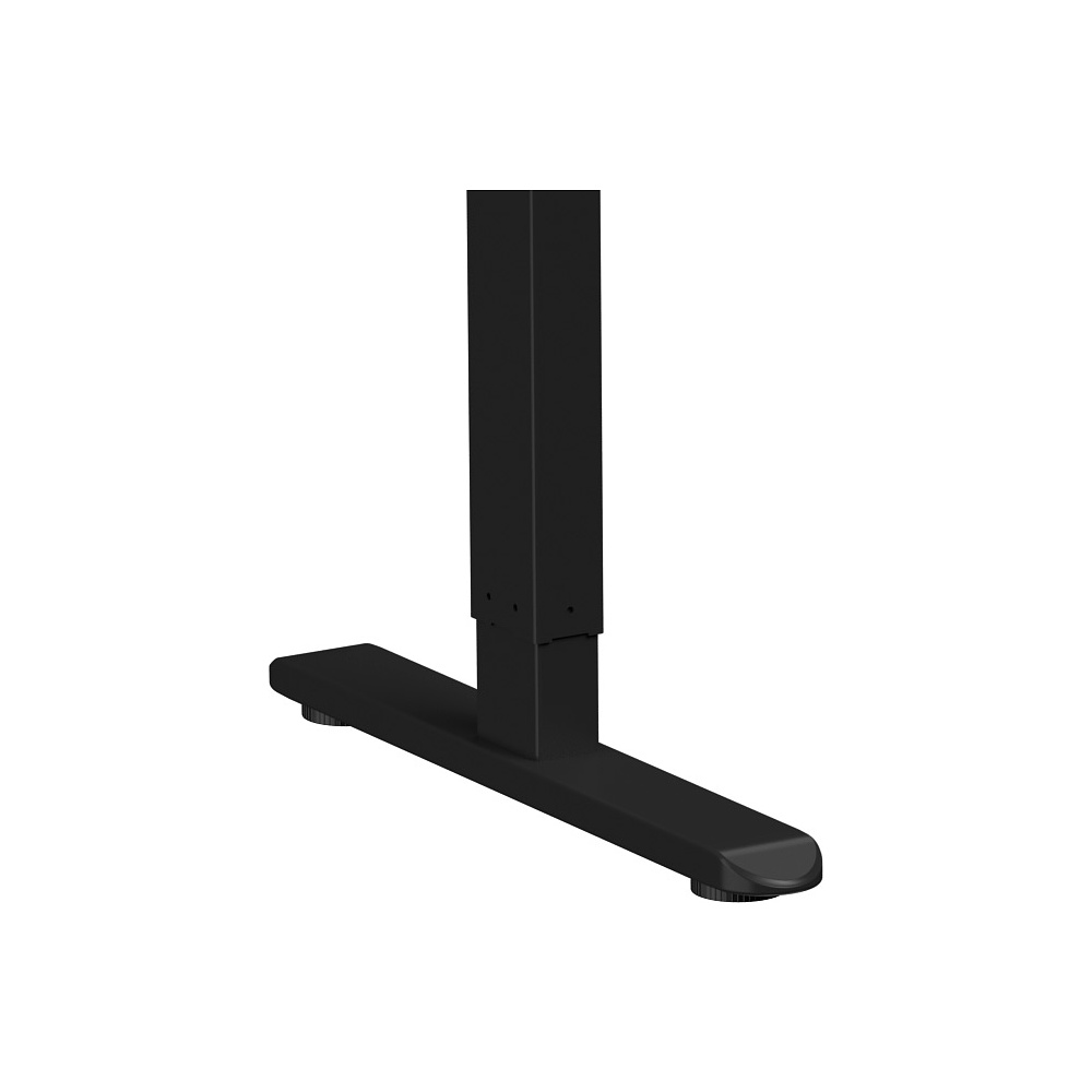 Стол с электроприводом WellDesk Basic 1300x675х18 черный/дуб канзас коричневый (9191456+9072451) - 5