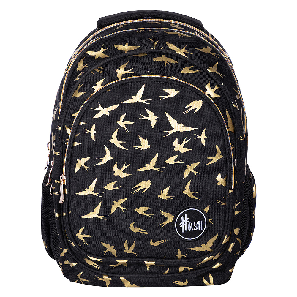 Рюкзак молодежный "Hash golden birds", чёрный - 2