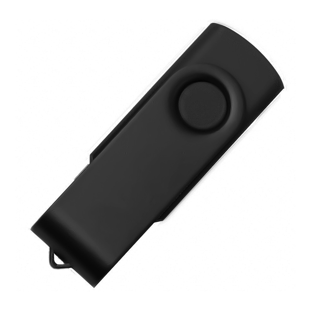 USB Flash накопитель 2.0 "Dot", 16 Gb, черный