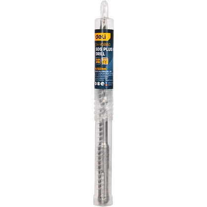 Бур по бетону Deli YS EDH-Y08160, 8x160 мм, SDS-PLUS - 7
