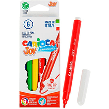 Фломастеры "Carioca Joy", 6 шт