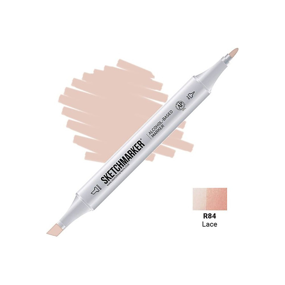 Маркер перманентный двусторонний "Sketchmarker", R84 кружева