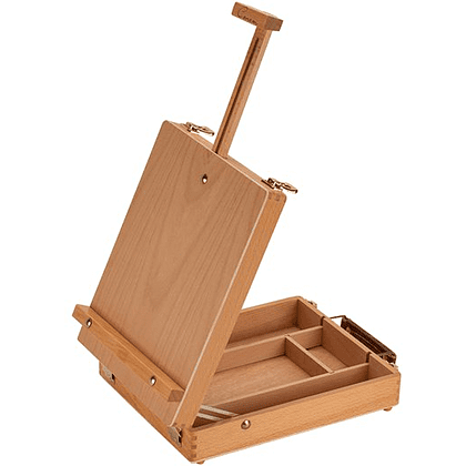Этюдник настольный "Сонет", бук, 32x24.5x7(62) см