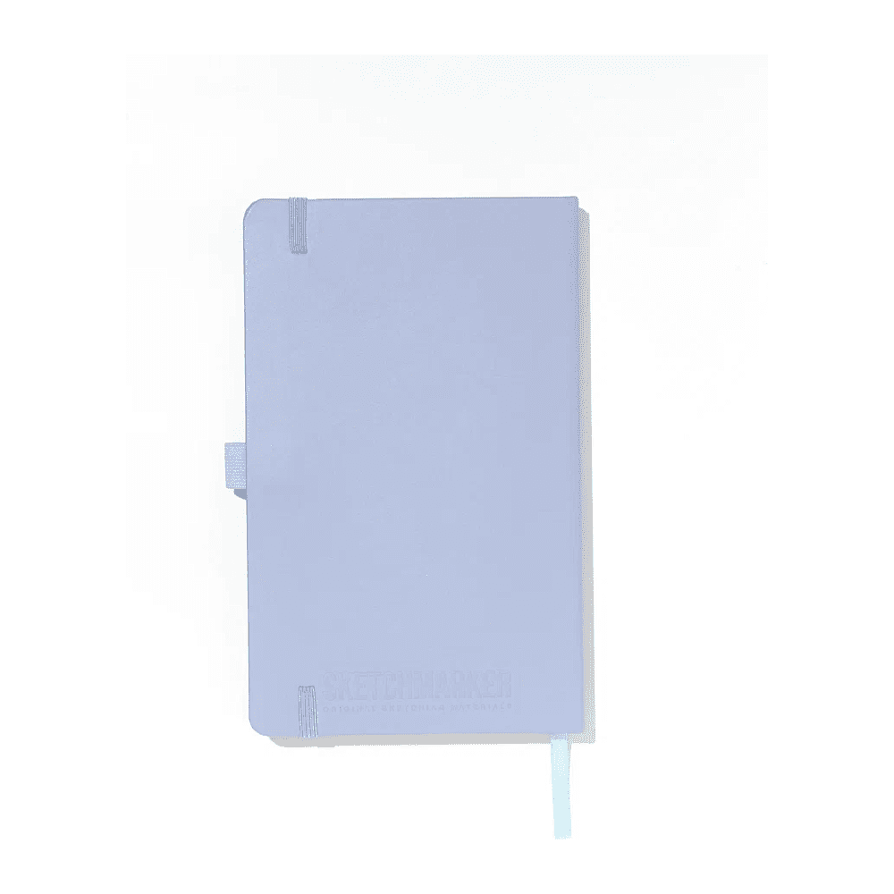 Скетчбук "Sketchmarker", 13х21 см, 140 г/м2, 80 листов, пыльный голубой - 4