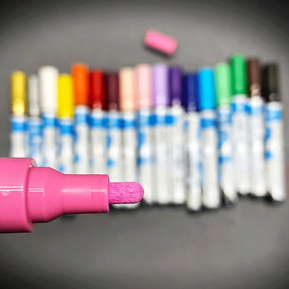 Маркер акриловый "Schneider Paint-It 320", золотой - 4
