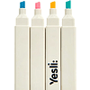 Маркер текстовый "Yesli", желтый - 5