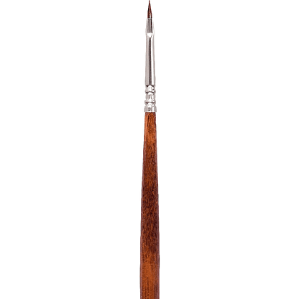 Кисть "Escoda Versatil Brush L/H", синтетика, темно-коричневый, плоская, №0 - 2