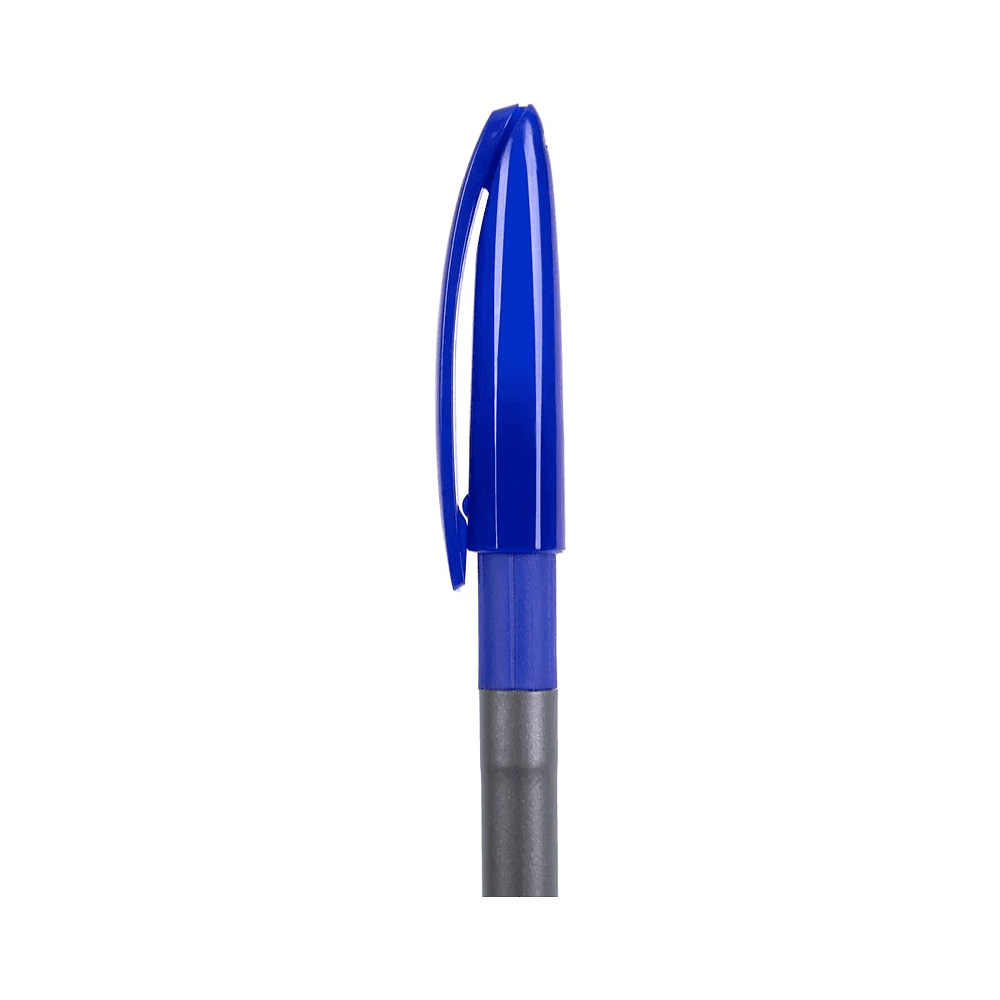 Ручка шариковая "Office Grip", 0.7 мм, серый, стерж. синий - 6
