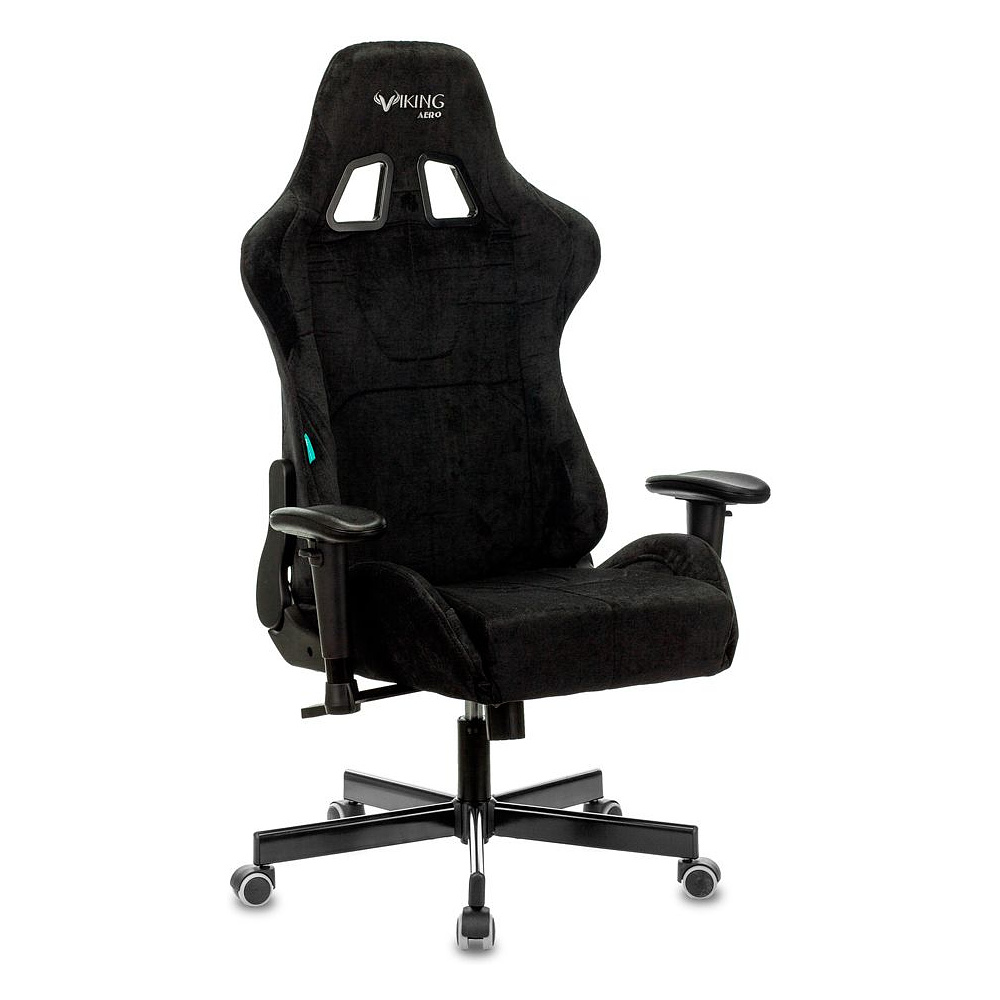 Кресло игровое Бюрократ VIKING "KNIGHT FABRIC", ткань, металл, черный - 11