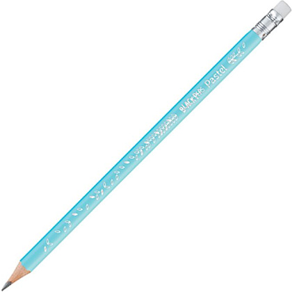Карандаш простой Maped "Black Peps Pastel", HB, с ластиком, ассорти