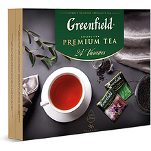 Чай "Greenfield" Premium Tea Collecton, 96 пакетиков х 1,75 гр, ассорти