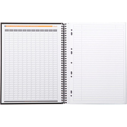Блокнот "Rhodia", А4+, 80 листов, в клетку, черный - 4