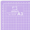 Коврик для резки "Малевичъ", А3, трёхслойный, сиреневый - 8