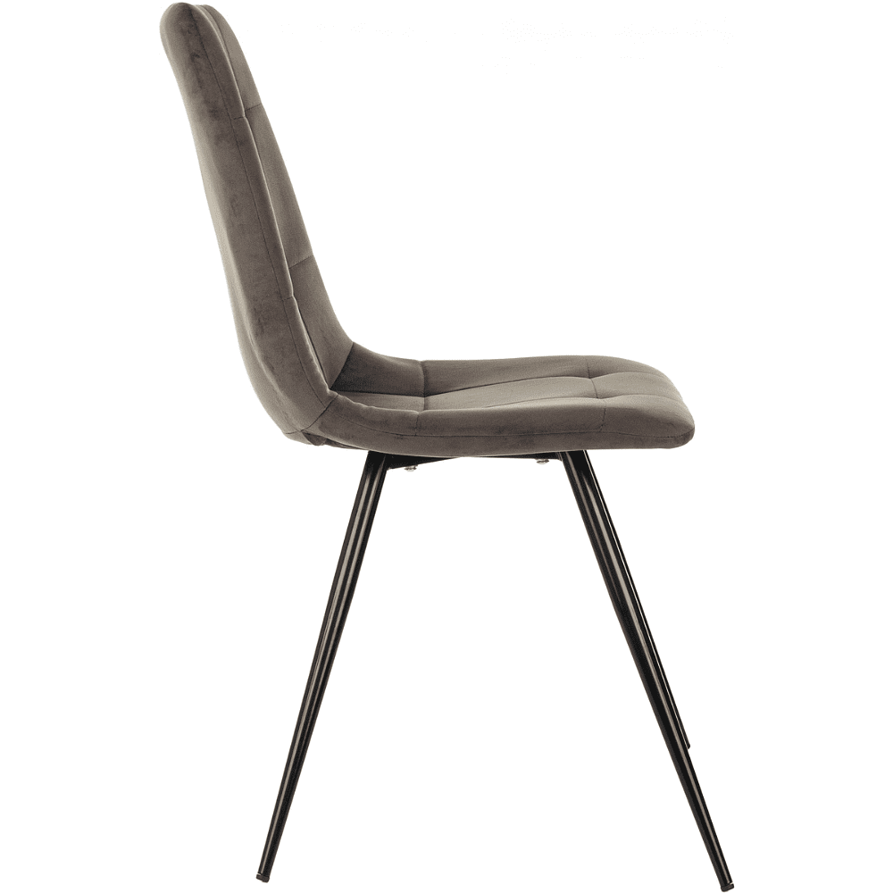 Стул Бюрократ "CH-K1_4", ткань, коричневый, металл, комплект 4 штуки - 6