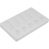 Палитра пластиковая "Сонет", прямоугольная, 10 ячеек, 19x11.5 см - 2