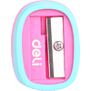 Точилка Deli "Smooth Sharpener", 1 отверстие, ассорти - 4