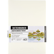 Скетчбук "Sketchmarker Vellum & White"