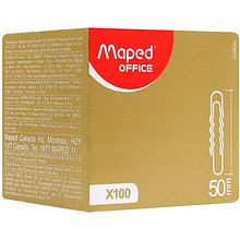 Скрепки гофрированные "Maped"