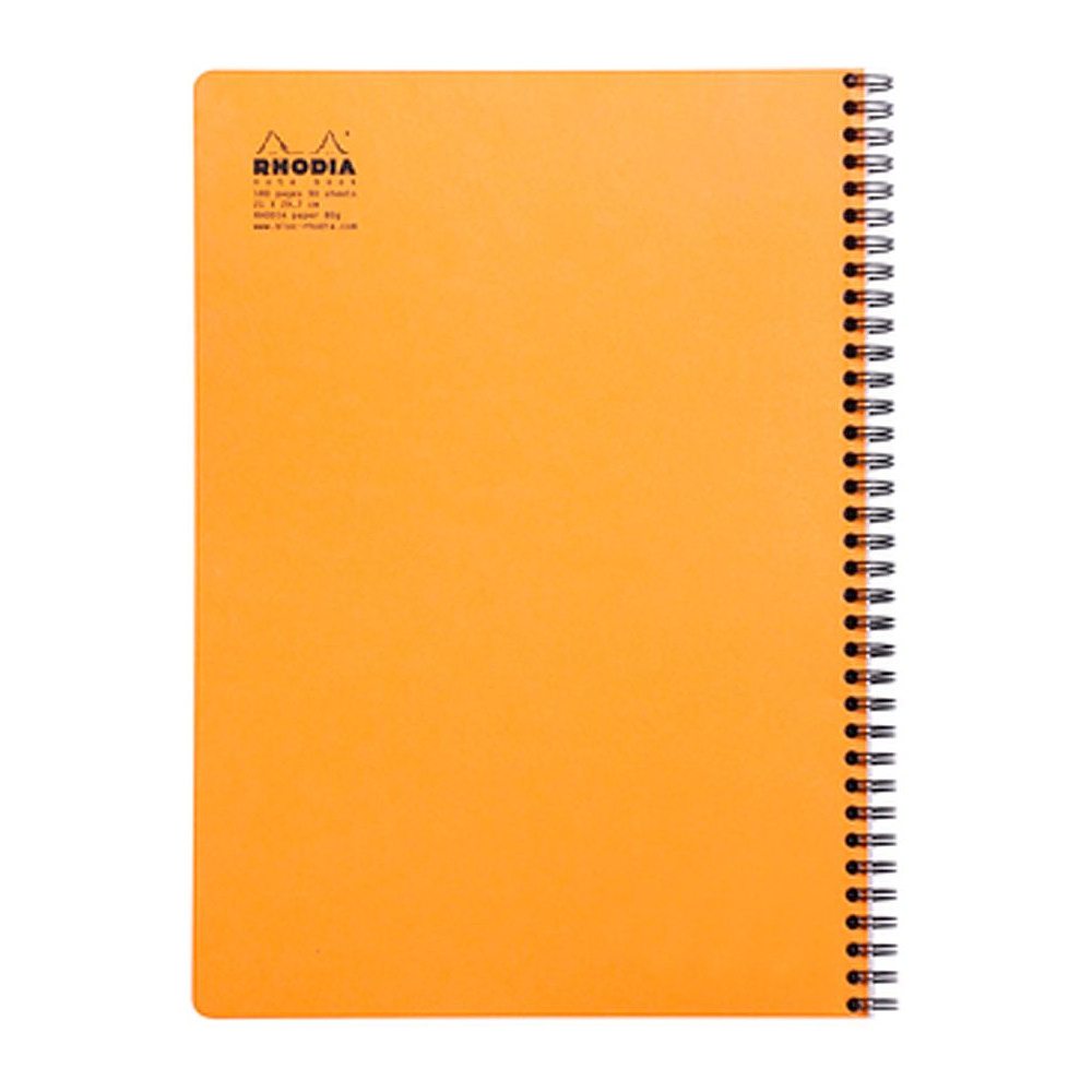 Блокнот "Rhodia", А4+, 80 листов, клетка, оранжевый - 3