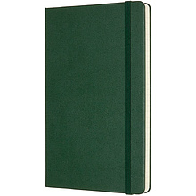 Блокнот "Classic Large", А5, 120 листов, линейка, зеленый