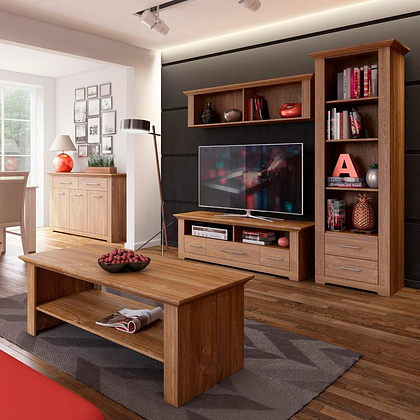 Столешница 1395x80x28, ЛДСП, 374swn, дуб стирлинг - 3
