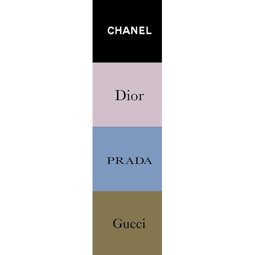Комплект из 4-х книг "История модных Домов: Chanel, Dior, Gucci, Prada"  - 4