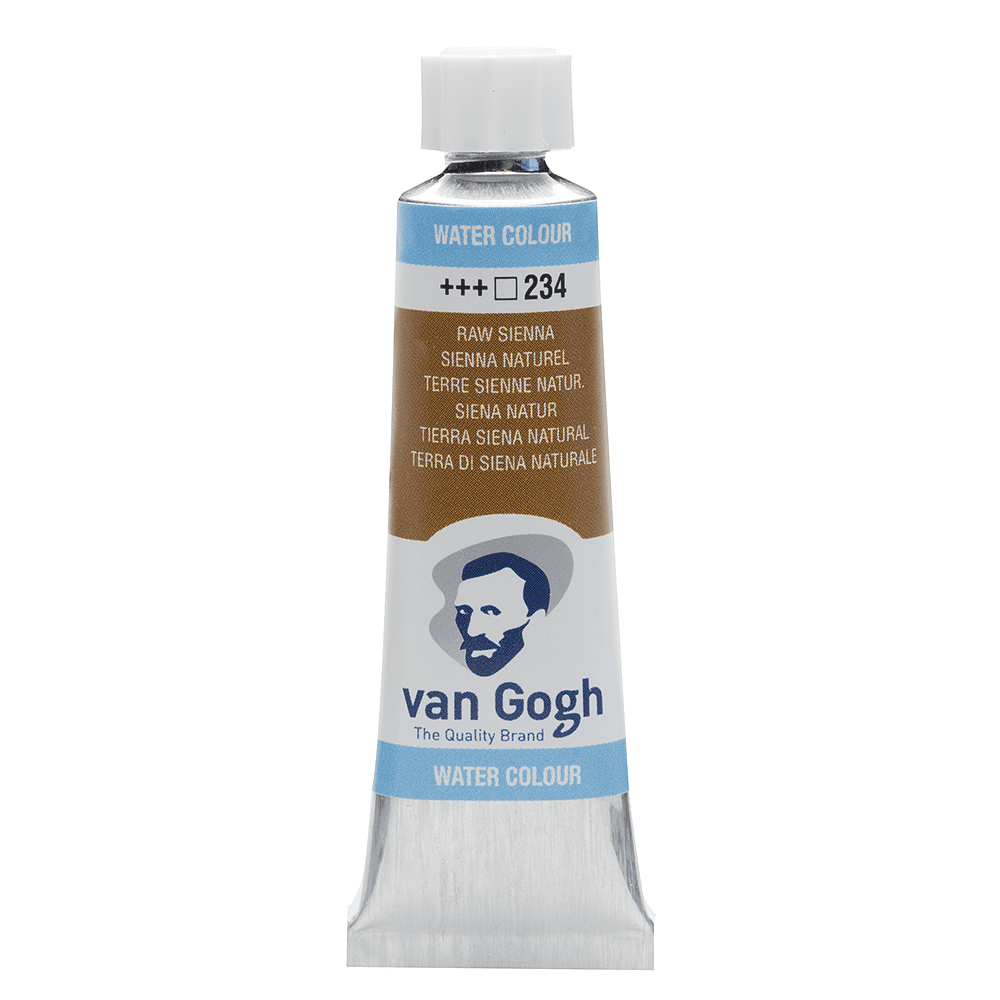 Краски акварельные "Van Gogh", 234 сиена натуральная, 10 мл, туба
