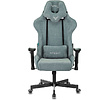Кресло игровое Бюрократ VIKING "KNIGHT LT28 FABRIC", ткань, металл, серо-голубой  - 7