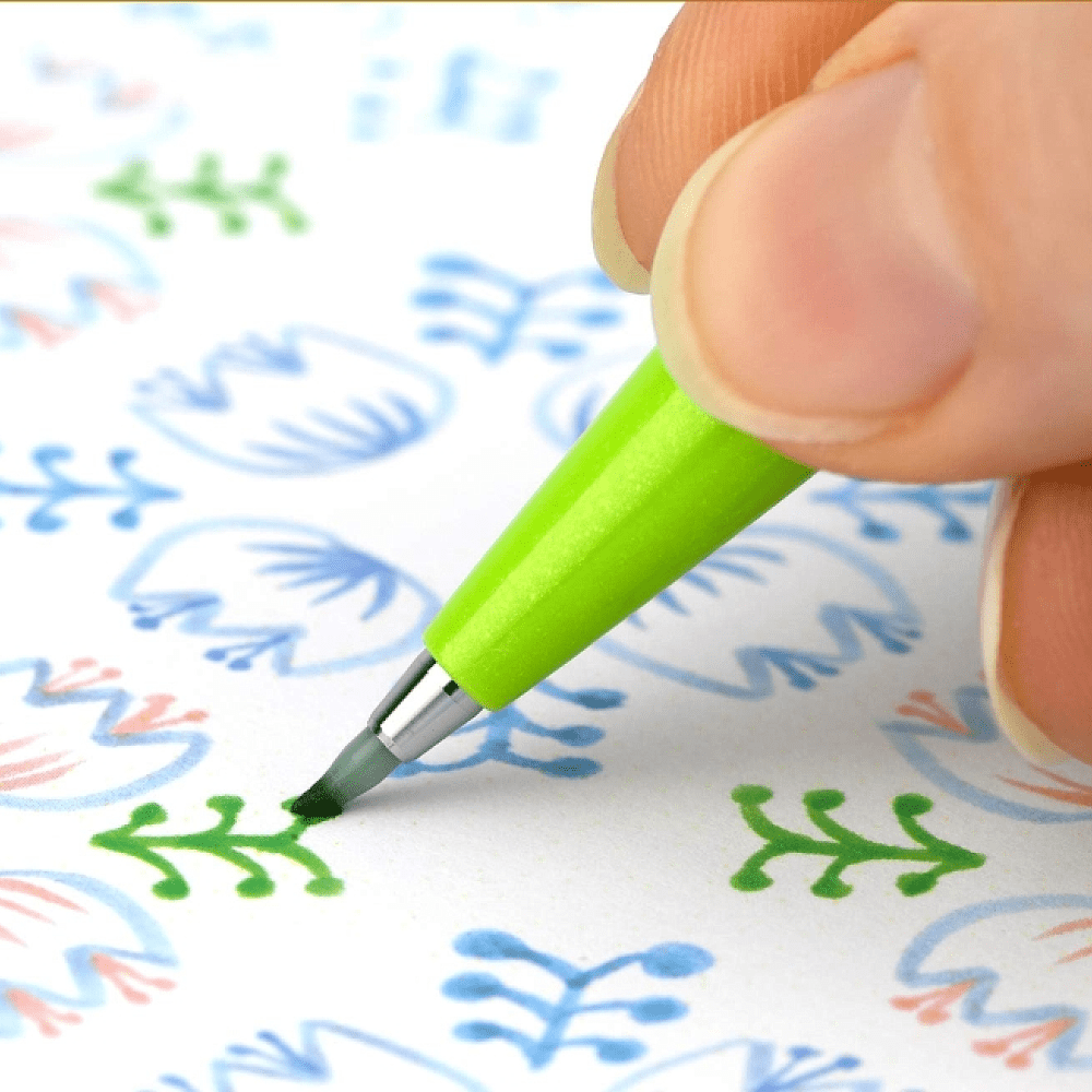 Маркер-кисть "Brush Sign pen. Berry", 4 шт - 4