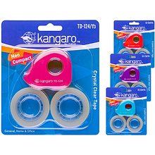 Диспенсер для клейкой ленты "Kangaro TD-124/Y3"