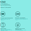 Клавиатура Logitech "K280e", USB, проводная, черный - 3
