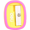 Точилка Deli "Smooth Sharpener", 1 отверстие, ассорти - 3