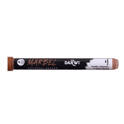 Маркер акриловый "Darwi.Marbel" 803, лесной орех - 4