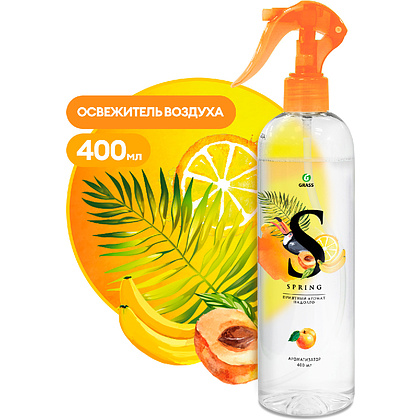 Освежитель воздуха жидкий Spring, 400 мл
