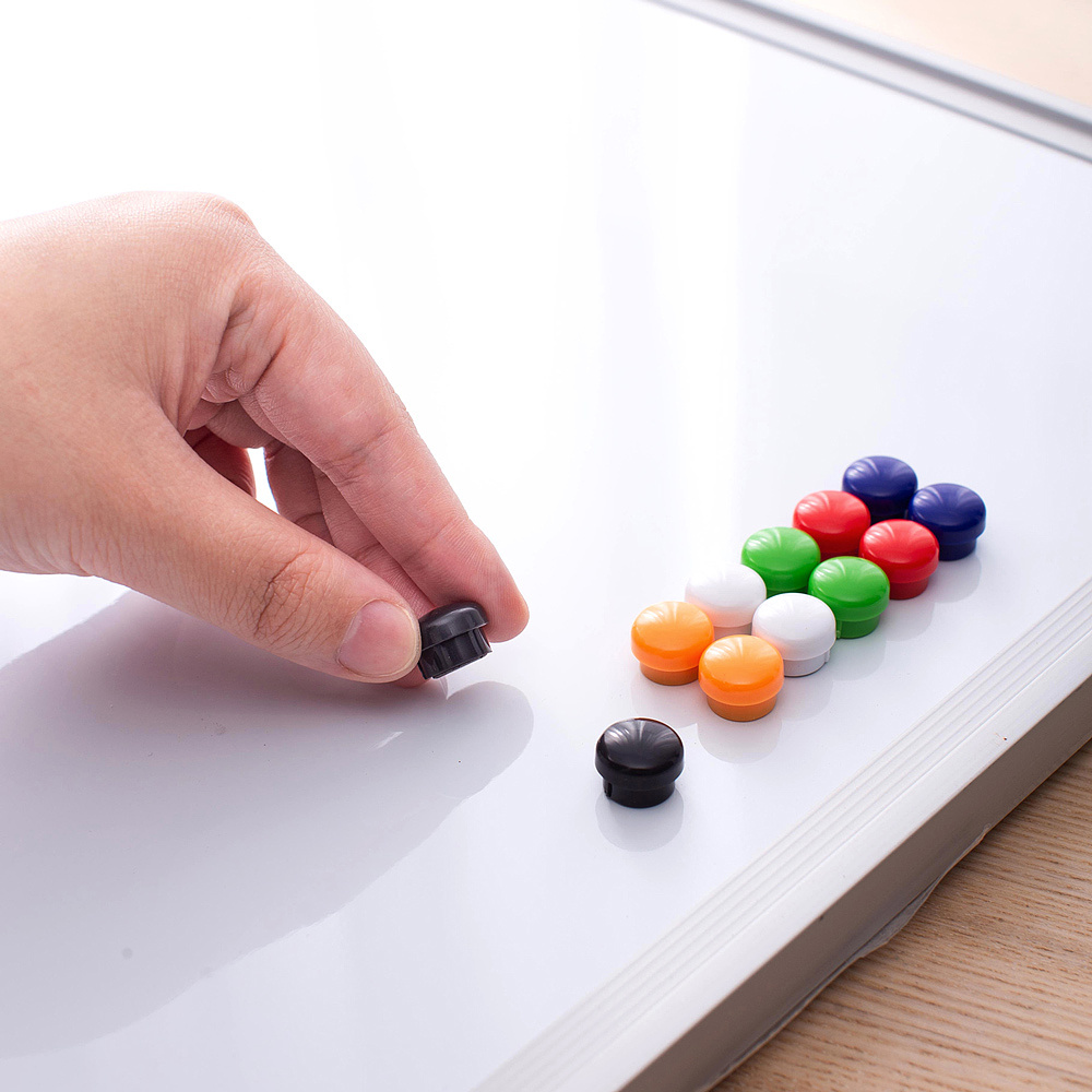 Кнопки магнитные "Magnet", 15 мм, 12 шт, ассорти - 4