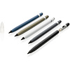 Карандаш вечный XD Collection "P611.125", алюминий, с ластиком, синий - 5