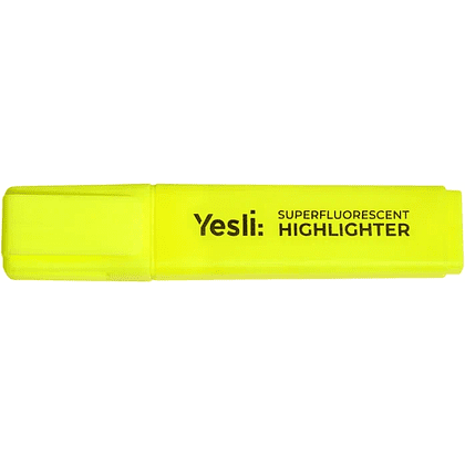 Маркер текстовый "Yesli:", желтый - 2